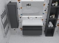 Ящик под столешницу 100см АНТРАЦИТ мат. Armadi Art Vallessi UNO-S 897-100-A mat антрацит