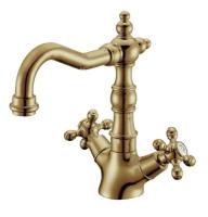 Смеситель для раковины Boheme Medici 312 Presente, бронза