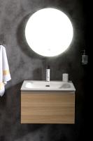 Тумба без раковины Armadi Art Vallessi 60*46см LIGHT OAK 1 полка 837-060-L