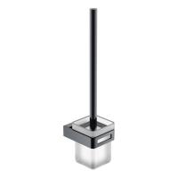 Ершик для унитаза Boheme Q настенный, Shine Gun Metall, 10954-SGM