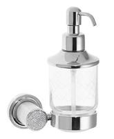 Дозатор жидкого мыла Boheme Royal Cristal 10932-CR, хром