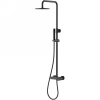 Душевая стойка Boheme Stick 128-BB.2, Black touch black, c ручкой Touch
