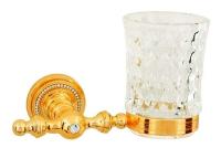 Стакан для зубных щеток Boheme Imperiale 10404, золото