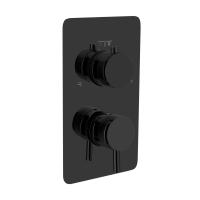 Смеситель для душа Boheme Cell 135-3-SGM, термостатический, цвет графит глянцевый Shine Gun Metal