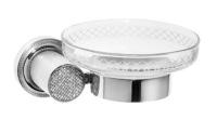 Мыльница Boheme Royal Cristal 10923-CR, хром