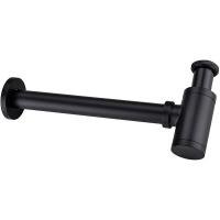 Сифон для раковины Boheme Black 609-B, черный