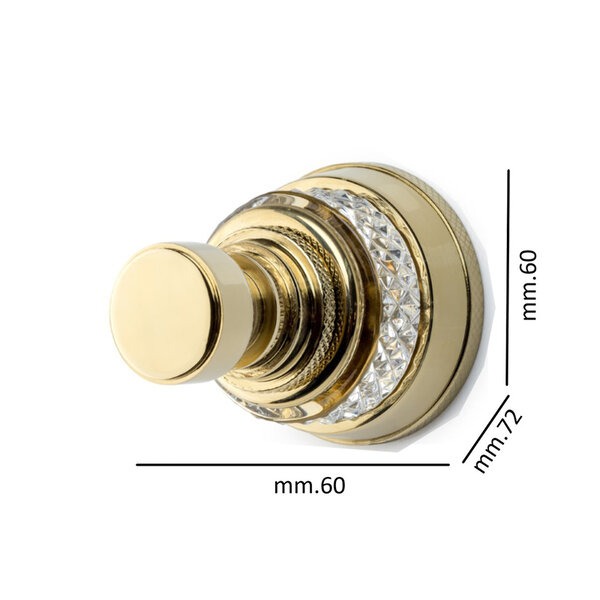 Крючок Boheme Aura 10246-G, цвет золото