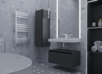 Ящик под столешницу 80см АНТРАЦИТ глянец Armadi Art Vallessi UNO-S 897-080-A glossy антрацит