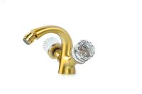 Смеситель для биде Boheme Royal Crystal 316-CRST, цвет бронза