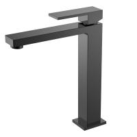Смеситель для раковины Boheme Qubic, Shine Gun Metall, 472-SGM