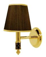 Светильник Boheme Murano Gold 766 15 см, настенный, черный