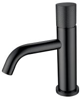 Смеситель для раковины Boheme Stick 121-BB.2, цвет черный матовый c ручкой Touch