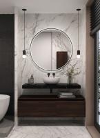 Столешница прямая FLAT NERO MARQUINA 1210*460*70 869-120-NM