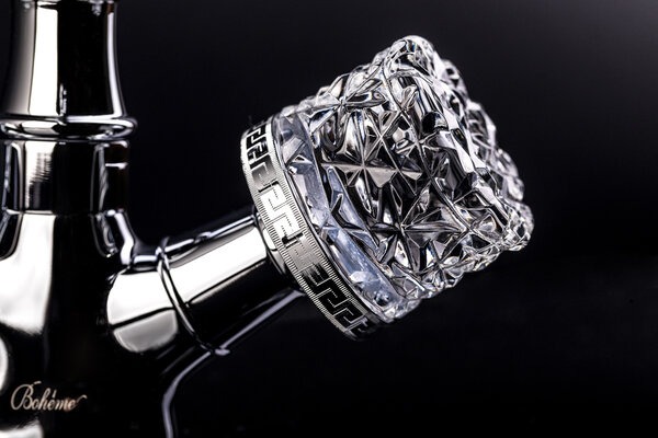 Смеситель для душа Boheme Crystal 314-CRST, бронза