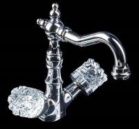 Смеситель для раковины Boheme Crystal 272-CRST, хром