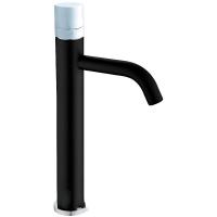 Смеситель для раковины Boheme Stick 122-B-MR-W, Black Mramor White