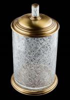 Мусорное ведро Boheme Murano Cristal стекло, бронза, 10914-CRST-BR