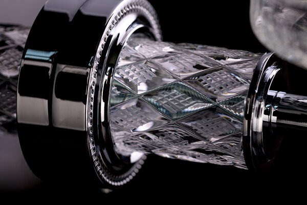 Полотенцедержатель Boheme Murano Cristal кольцо, хром, 10905-CRST-CH