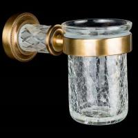 Стакан для зубных щеток Boheme Murano Cristal, бронза, 10904-CRST-BR