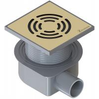 Душевой трап (лоток) Boheme Smart Design 984-10-G, 10 см, цвет золото