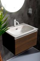 Тумба без раковины Armadi Art Vallessi 60*46см DARK OAK 1 полка 837-060-D DARK OAK