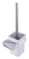 Ершик для унитаза Boheme New Venturo 10319-CR, хром, белый