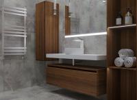 Ящик под столешницу 100см DARK OAK Armadi Art Vallessi UNO-S 897-100-D черный