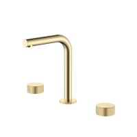Смеситель для раковины Boheme Stick LINEA на 3 отв. 152-G.3 золото