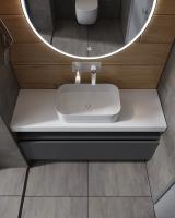 Ящик под столешницу 120см АНТРАЦИТ глянец Armadi Art Vallessi UNO-S 897-120-A glossy антрацит