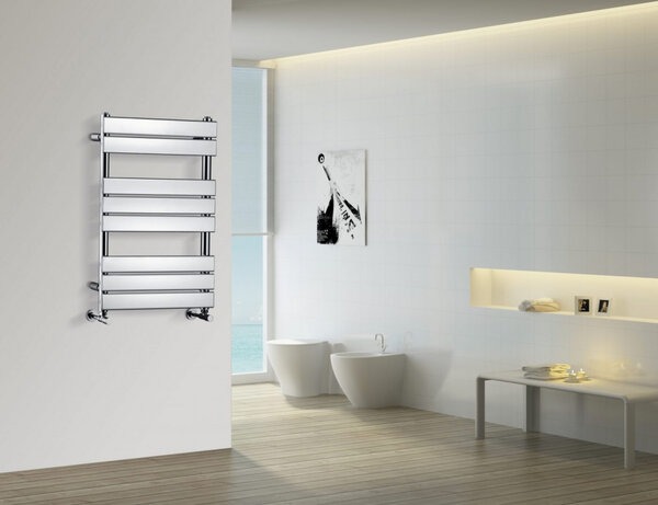 Полотенцесушитель водяной Boheme Venturo 80 x 50 см, ширина 55 см, высота 80 см, хром, 720-CR