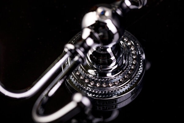 Крючок двойной Boheme Brillante 10435, хром