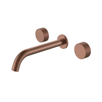 Смеситель из стены Boheme STICK TOUCH на 3 отв. 152-2-BRB.2 брашированная бронза