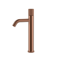Смеситель для раковины высокий Boheme Stick LINEA 122-CB.3 брашированная медь