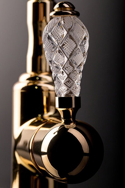 Смеситель для душа Boheme Crystal 304-CRST, бронза
