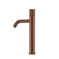 Смеситель для раковины высокий Boheme Stick LINEA 122-BRB.3 брашированная бронза