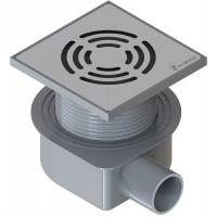 Душевой трап (лоток) Boheme Smart Design 984-10-CR, 10 см, цвет хром