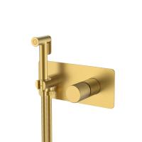 Гигиенический душ Boheme Stick, 127-MG.4, С ВНУТРЕННЕЙ ЧАСТЬЮ, matt gold