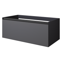 QUATRO 1 100CM тумба антрацит цвет профиль антрацит 790-M1-100-A-A антрацит