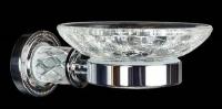 Мыльница Boheme Murano Cristal, хром, 10903-CRST-СH