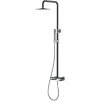 Душевая стойка Boheme Stick 128-BCR.2, Black touch chrome, c ручкой Touch