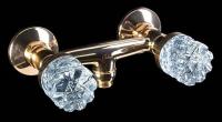 Смеситель для душа Boheme Crystal 294-CRST, золото