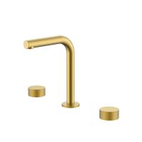 Смеситель для раковины Boheme Stick TOUCH на 3 отв. 152-MG.2 матовое золото