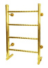 Полотенцесушитель электрический Boheme Oro 75 x 50 см, ширина 56.5 см, высота 78.4 см, золото, 709