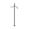 Смеситель для раковины напольный Boheme Stick с ручкой TOUCH 120-NB.2 брашированный никель
