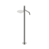 Смеситель для раковины напольный Boheme Stick с ручкой DIAMOND 120-NB брашированный никель