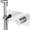 Гигиенический душ Boheme Stick, 127-WCR, С ВНУТРЕННЕЙ ЧАСТЬЮ, цвет White diamond chrome