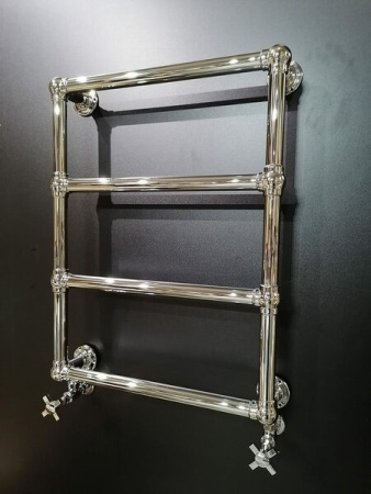 Полотенцесушитель водяной Boheme Chromo 717 75 x 50 см, ширина 56.8 см, высота 74.8 см, хром
