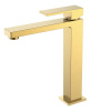 Смеситель для раковины Boheme Qubic 472-MG, цвет Matt Gold