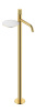 Смеситель для раковины напольный Boheme Stick LINEA 120-GG.3 золото