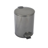 Мусорное ведро Boheme Uno 10426-SGM, Shine Gun Metall
